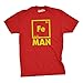 Mens Iron Science Man T Shirt Cool Novelty Funny Nerdy Graphic Print Tee Guys