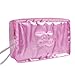 WNOSH Clear PVC Waterproof Cosmetic Bag Dry Bag for Swimming Gear and Swimwear (pink swim)