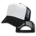 DECKY 2 Tone Trucker Cap, Black
