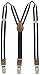 Nautica Boys' Suspenders, Navy/White, One Size