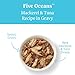 Solid Gold Wet Cat Food Shreds in Gravy - Canned Cat Food Made w/Real Tuna & Mackerel - Five Oceans Grain Free 16ct/6oz Can