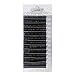 Lashview 0.15 C Individual Semi-permanent Eyelash Extensions Salon Use Lash Black