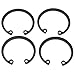 XiKe 2 Set Bearing Shaft Kit for Electric Axle, Replacement for EZGO 611931 Golf Cart Electric Wheel Hub Bearings and Seal, Used on 1988-Current E-Z-GO TXT & Medalist Models.