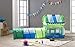 Truedays 3 in 1 Green Play House Kids Adventure Play Tent Indoor Outdoor Tunnel Pool