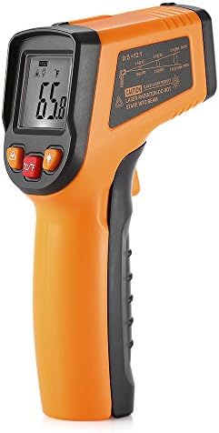Digital Infrared Thermometer,Non-Contact Laser LCD Display Digital IR Infrared Thermometer Temperature Tester Gun Powered By 2 AAA Batteries