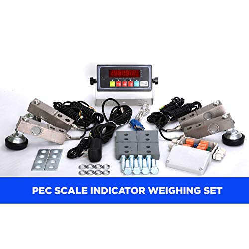 2T Livestock Scale Kit With 4 Load Cells - High Precision Floor Scale For Cattle, Pigs, Sheep