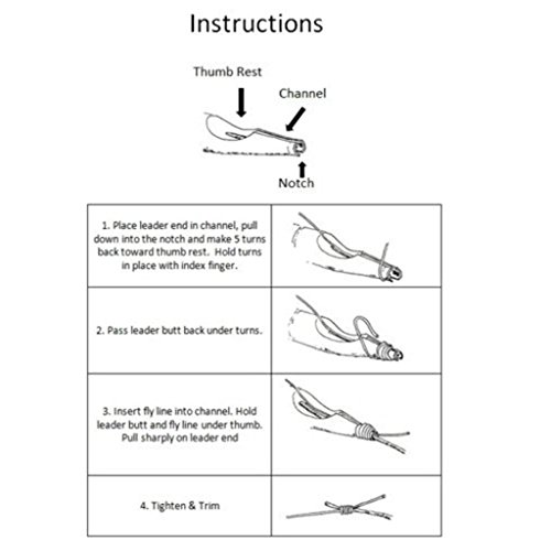 Leader Nail Knot Tool Instructions Monkeyjack Nail Knot Tool Fly