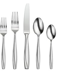 Oneida Camlynn Mirror 20 Piece Casual Flatware Set, 18/0 Stainless, Service for 4