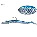 Goture Soft Fishing Lures jig Heads, Saltwater Freshwater Minnow Fishing Bait Big Tail with jig Head for Fishing Fresh, Soft Shrimp Lures Fishing Lures Saltwater Swim baits 5 Pack 15 Pack