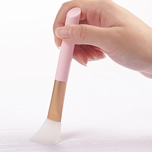 Silicone Face Mask Brushes, Facial Skin Care Makeup Tools and Body Butter Applicator Tools Pack of 6