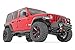 Rough Country Nerf Bar Hoop Steps Compatible w/ 2018-2019 Jeep Wrangler JL 4DR Side Steps Rock Sliders RCJ1866