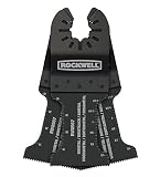 Rockwell RW8967.3 Sonicrafter Oscillating Multitool Extended Life Bimetal Wood & Nail End Cut Blade (3-Pack), 1-3/8"