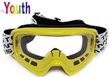 TMS® Youth Yellow Off-road Goggles Motocross Dirtbike Atv Mx