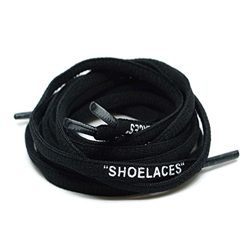 off white oval shoelaces