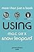 Using Mac OS X Snow Leopard by