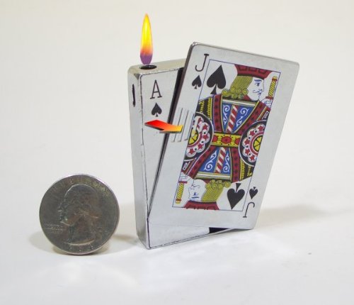 Poker Playing Card Cigar/Cigarette Lighter Collection#28-59