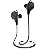Mobility Sport In-Ear Wireless Bluetooth Headphones - Noise Cancelling Sweatproof Wireless Headset - Best In-Ear Earbuds for Gym, Running, and Exercise
