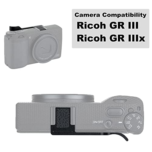 JJC Metal Thumbs Up Grip for Ricoh GR III GR IIIx GRIII GRIIIx GR3 GR3x