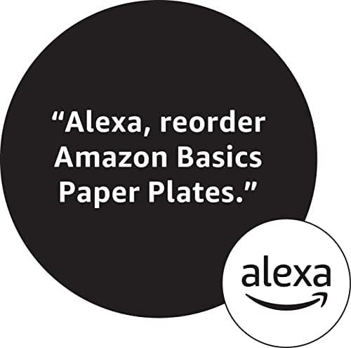 AMAZON BASICS EVERYDAY PAPER PLATES, 10 INCH, DISPOSABLE, 100 COUNT