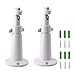 2-Pack Security Camera Metal Wall/Ceiling Mount, Adjustable Indoor/Outdoor Mount for Arlo, Arlo Pro, CCTV Camera and Other Compatible Models (White)