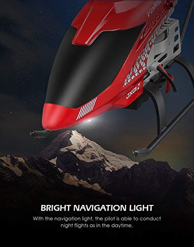 JJRC JX01 3.5CH 2.4G Gyro Remote Control Helicopter Sets Attitude Aluminum Hover Copter (Red)