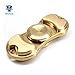Hand Spinner EDC Fidget Spinner [Copper] [Metal] Figit Fingertip Gyro [Gold] Figets ADHD Focus Autism Anxiety Relief Toy -Up to 1-3 Minutes Spinning Time - Small Size