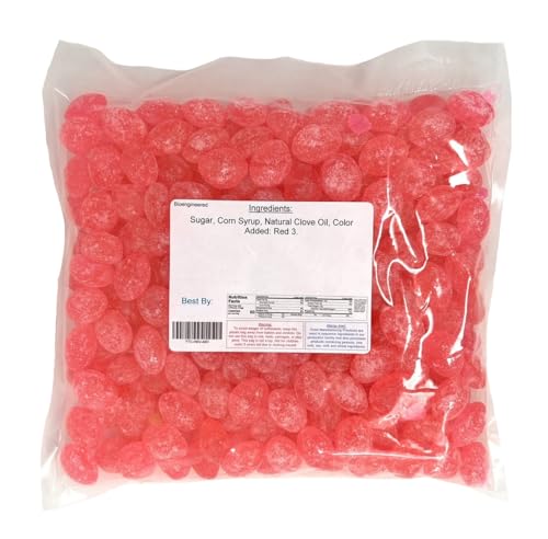 YANKEETRADERS CLOVE HARD SANDED CANDY DROPS, 40 OZ. BULK BAG