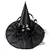 Goetland Witch Hat for Women Halloween Deluxe Witch Hat with Veils Spiders Feathers Party Carnival Christmas Cosplay
