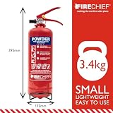 Firechief Core ABC Powder Fire Extinguisher 2kg CXP2 BS EN 3 Kitemark view 2