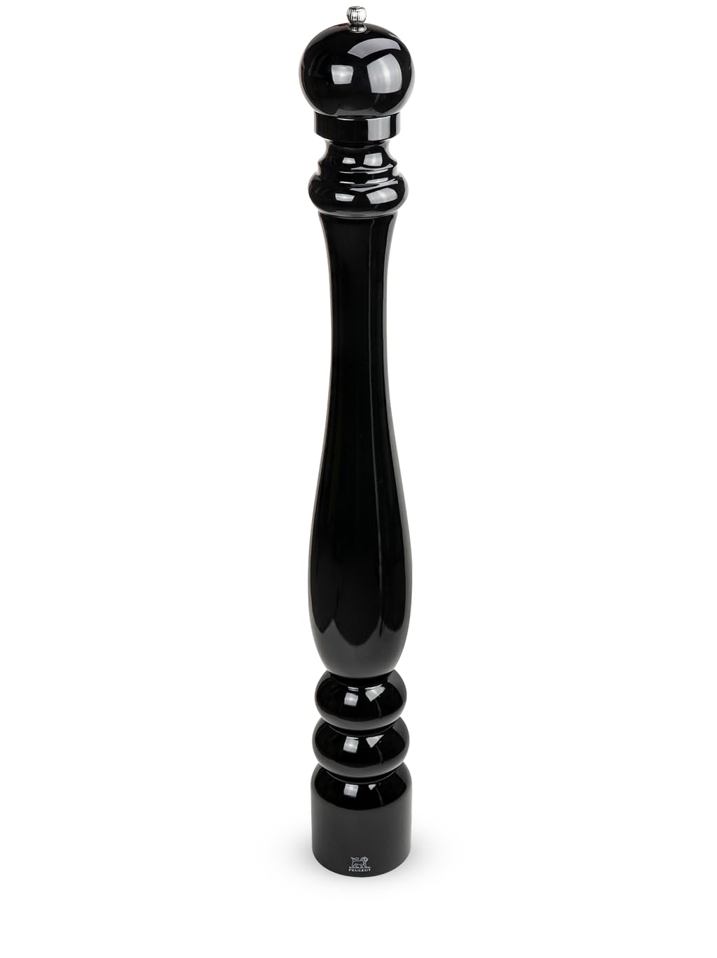 PEUGEOT - Paris 80 cm Pepper Mill - Classic Grind System - Made with PEFC Certified Wood - Lifetime Guaranteed Mechanism - Made in France - Black Colour