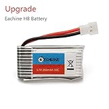 EACHINE Upgrade 3.7V 260mAh Battery for Eachine H8 Mini H8S 3D RC Quadcopter