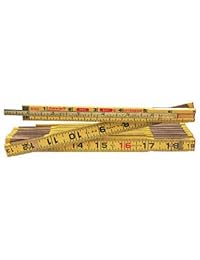 Apex Tool Group x48 N Rojo End   Regla plegable, con 6 in. Slide regla, madera, 5 8 in. X ft.