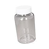 Othmro 20Pcs 200ml Plastic Bottles, Lab Cylindrical
