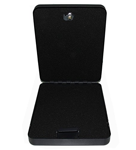 Pack of 2 X-Large Size Handgun Safe Vault Security Pistol Safety Case Combination Lock Box