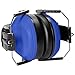 AmazonBasics Kids Ear Protection Safety Noise Earmuffs, Blue