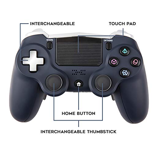 PS4 Controller, Wireless Controller for Playstation 4, Bluetooth