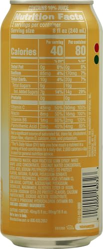 MOUNTAIN DEW KICKSTART , PINEAPPLE ORANGE MANGO, 16 FL OZ