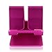 Ctronics® Portable Durable Aluminum Cell Phone Holder Multifunctional Metal Stand Amount for Apple iPhone 6 Plus 5S 5C 5 4S 4 3 3GS iPod touch Blackberry Samsung Galaxy Note 3, 4, 8.0 10.1, S5, S4, S3; Google Nexus 4,5,6, 7, 9, 10; HTC One (M8),Lenovo (Magenta)