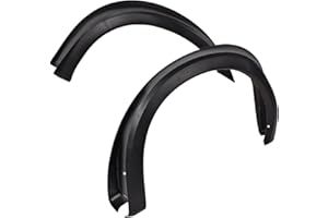 GRAND ORANGEl Fender Flares 4PCS, Compatible with 1999-2007 Ford F250 F350 Super Duty Models Only (Do not Fit Dually Models), Factory Style Textured Accessories