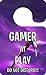 Gamer At Play, Door Sign, Do Not Disturb, Enter at Your Own Risk, Stocking Stuffer for Gamer, Christmas, Birthday Gift for Teens, Party Favor, Kids, Teens, Game Room Decor, Dorm Room, Metaverse