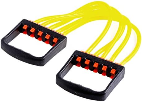 UNIHA Gym Sports Chest Expander Strong Fitness Resistance Cable Band Puller Exercise(Y)
