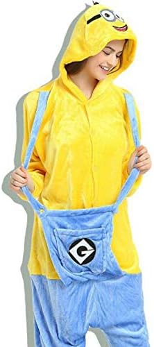 DUKUNKUN Adult Unisex Animal Pajamas Men Women Halloween Costumes Winter Warm Christmas Cartoon Party