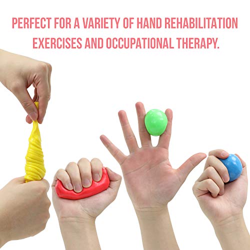 Therapy Putty for Hand, Finger and Grip Strength Variable Resistance