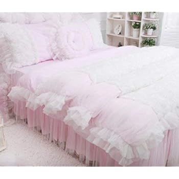 Amazon.com: FADFAY Home Textile Pink Rose Floral Print