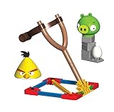 K'NEX Angry Birds Yellow Bird versus Medium Minion Pig