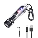 NEXTORCH LED Flashlight Keychain/Clip-on Mini EDC