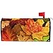 Wamika Autumn Fall Leaf Sunflower Mailbox Cover Magnetic Standard Size,Tropical Summer Palm Colorful Floral Letter Post Box Cover Wrap Decoration Welcome Home Garden Outdoor 21