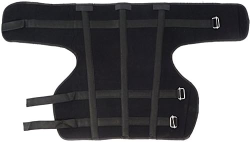 WindFeel Hip Support Adjustable Groin Support for Wrap Compression Recovery, for Hip, Groin, Hamstring, Thigh, and Sciatic Nerve Pain, Injury Support for Men and Women, Color Black