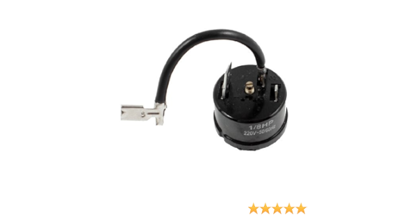 DealMux 1 / 8HP Nevera Compresor Wired Protector térmico