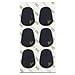 Vandoren VMCX6 Mouthpiece Cushions; Black; Thick; 0.80mm/.032
